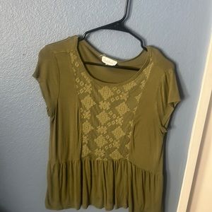 Women’s Blouse, Green